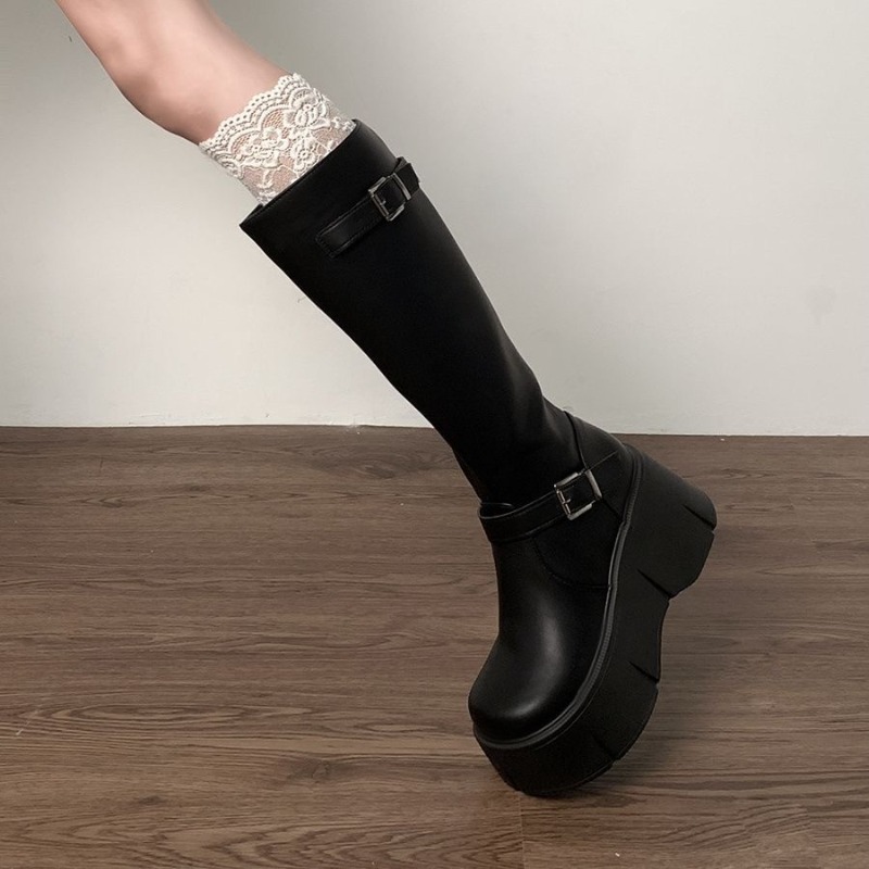 Classics Black Women's Boots H - Leather Classic Strap ulasan dan harga