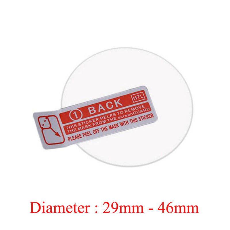 Tempered Glass Round Protectiv - Motorola Smartwatch Accessories ulasan dan harga
