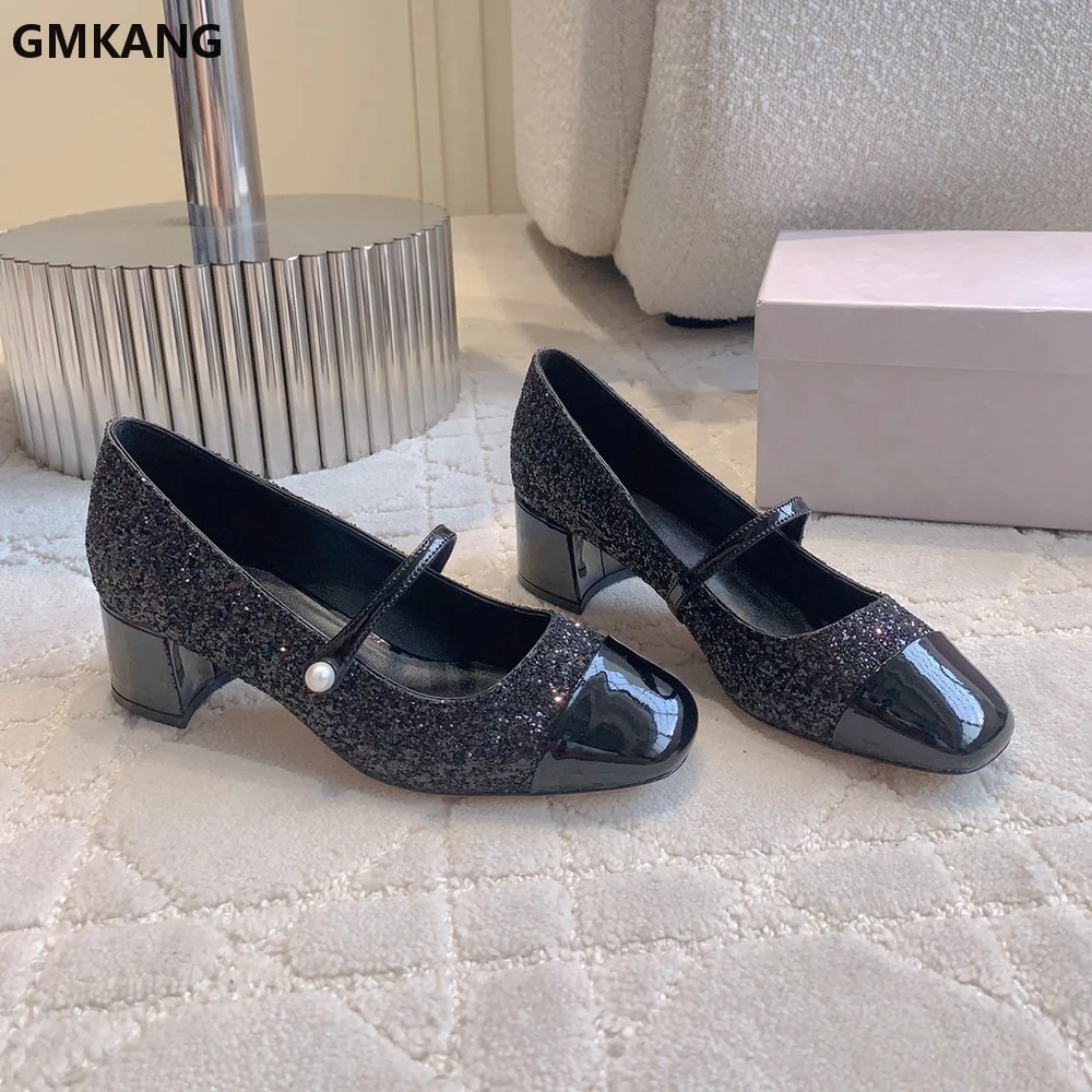Classic Mary Jane Platform Sho - Leather Classic Strap ulasan dan harga