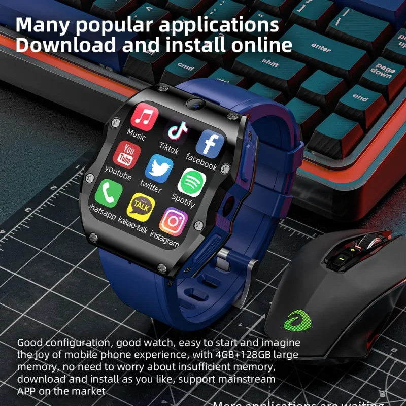 New LOKMAT 4G Smartwatch 4GB+1 - Smartwatch Custom ulasan dan harga