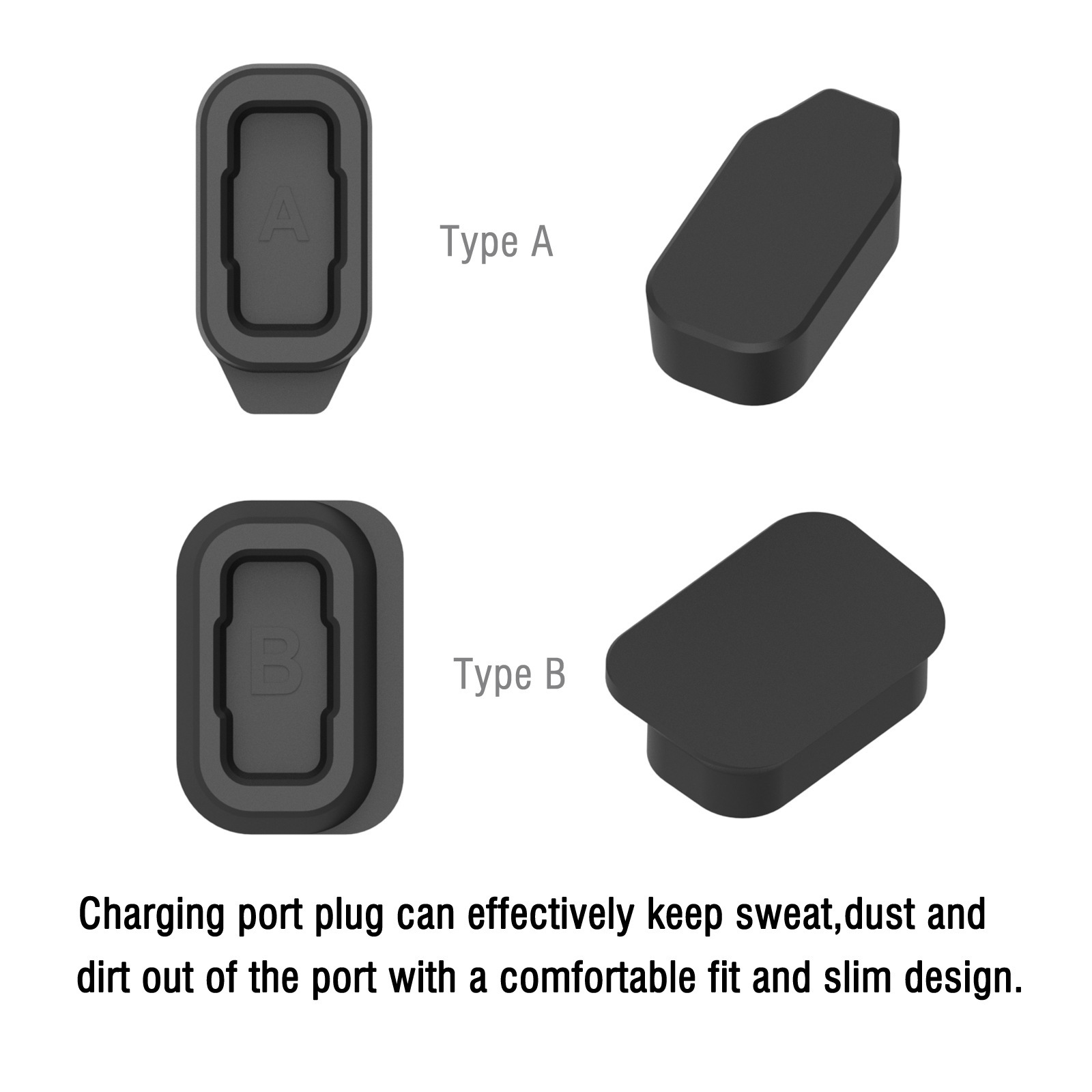 Silicone Dust Cover Cap Charge - Motorola Smartwatch Accessories ulasan dan harga