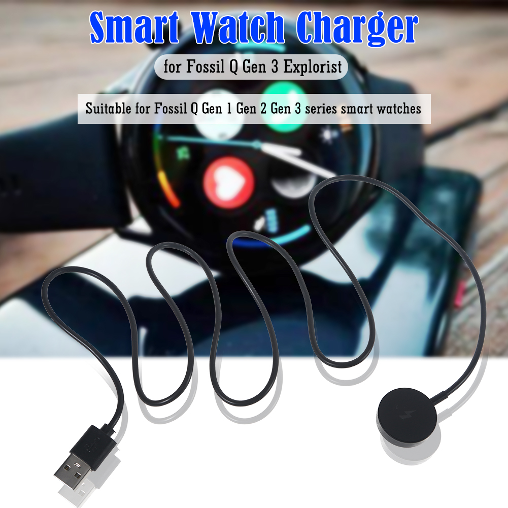 1m Smart Watch Magnetic Charge - Fossil Smartwatch Accessories ulasan dan harga